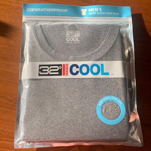 New in Package. 32 Degrees COOL Men’s Short Sleeve Crew Neck - Picture 1 of 4